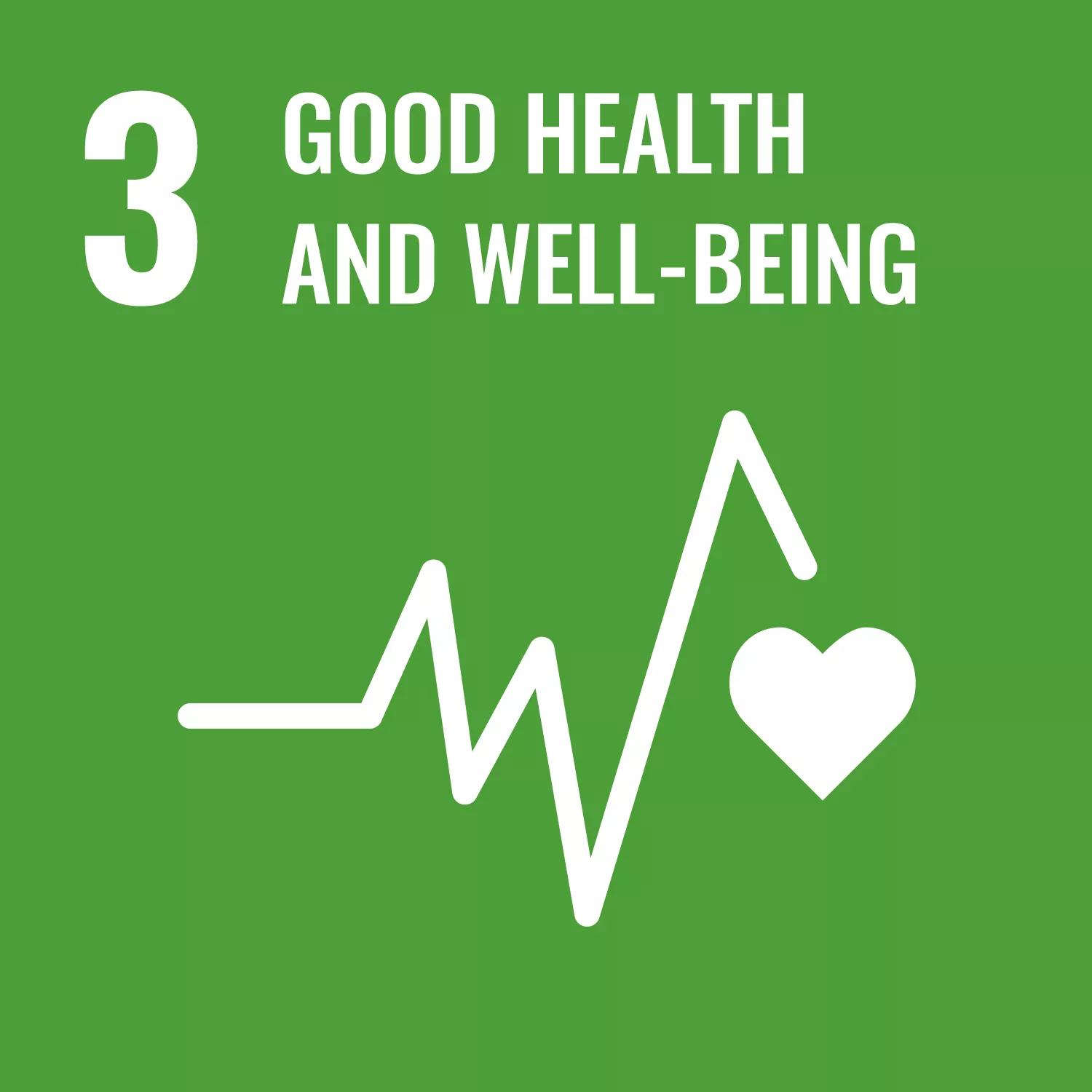 Goal 3: Good health and well-being